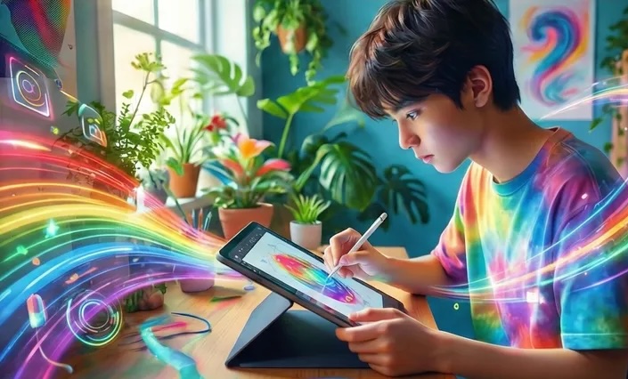 デジタルアート制作